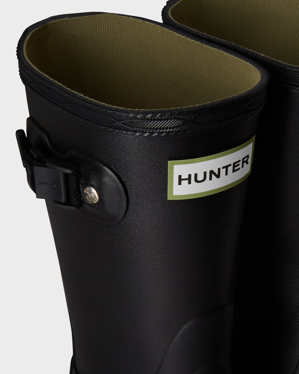 Kids Hunter Norris | Rain Boots Black | NZ-51906-RUQS